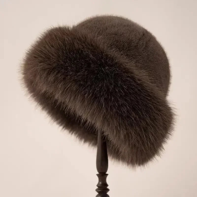 EMBER | Bonnet Luxe avec Fourrure