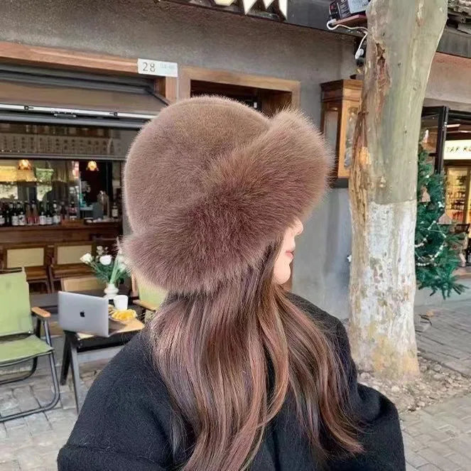 EMBER | Bonnet Luxe avec Fourrure