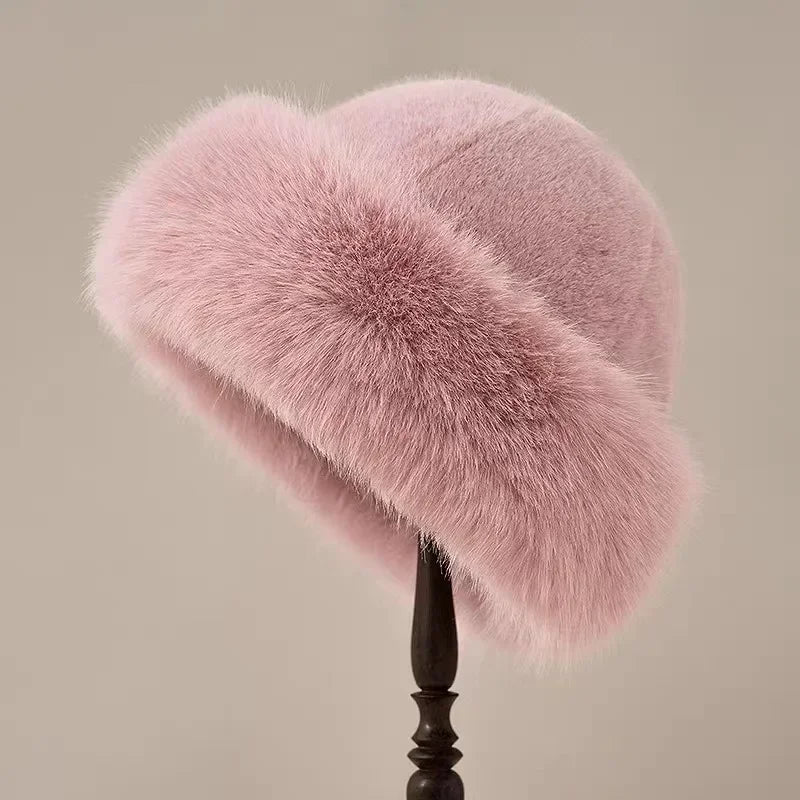 EMBER | Bonnet Luxe avec Fourrure