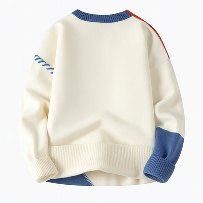 FRESH LABEL | Arty Patch Sweater
