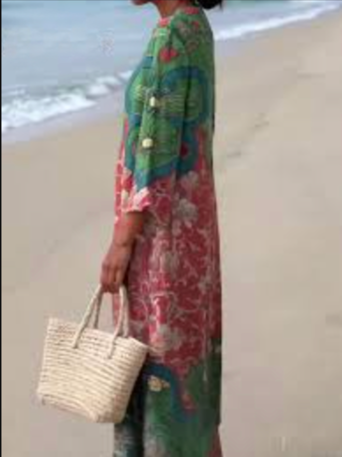 Provence | Boho midi zomerjurk