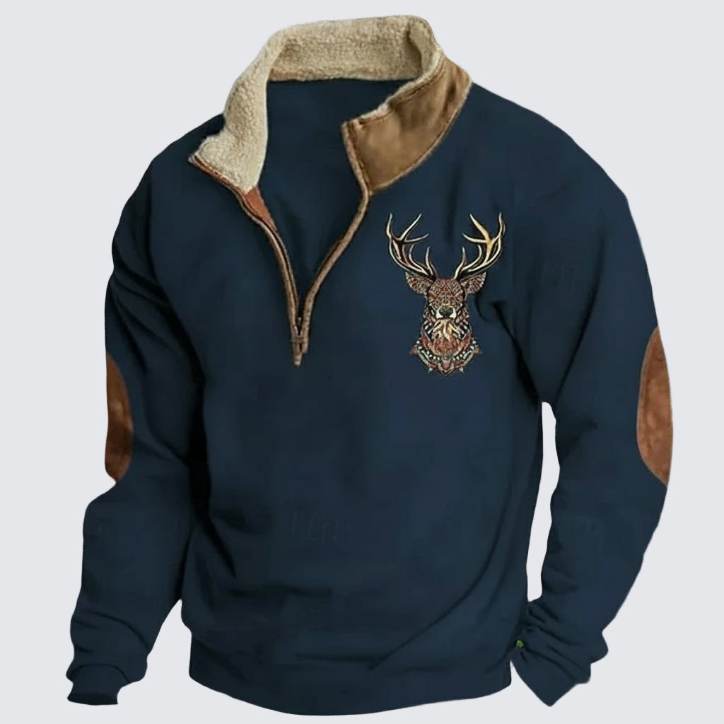 Christos | Trui met hertendetail