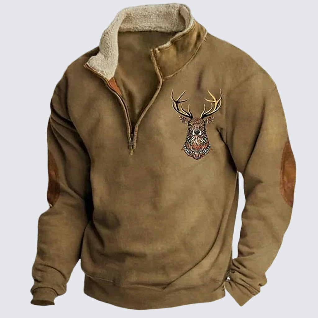 Christos | Trui met hertendetail