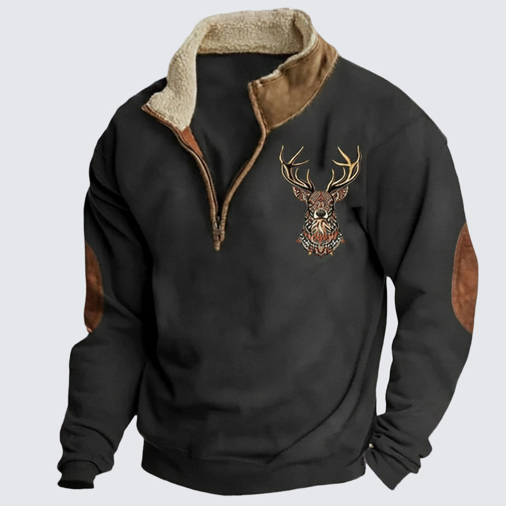 Christos | Trui met hertendetail